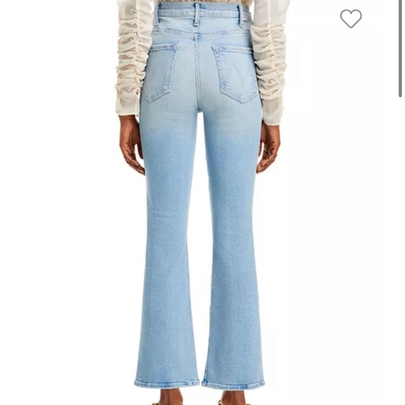 MOTHER The Hustler High Rise Flare Leg Ankle Jeans in California Cruiser Size 26 - Picture 2 of 13